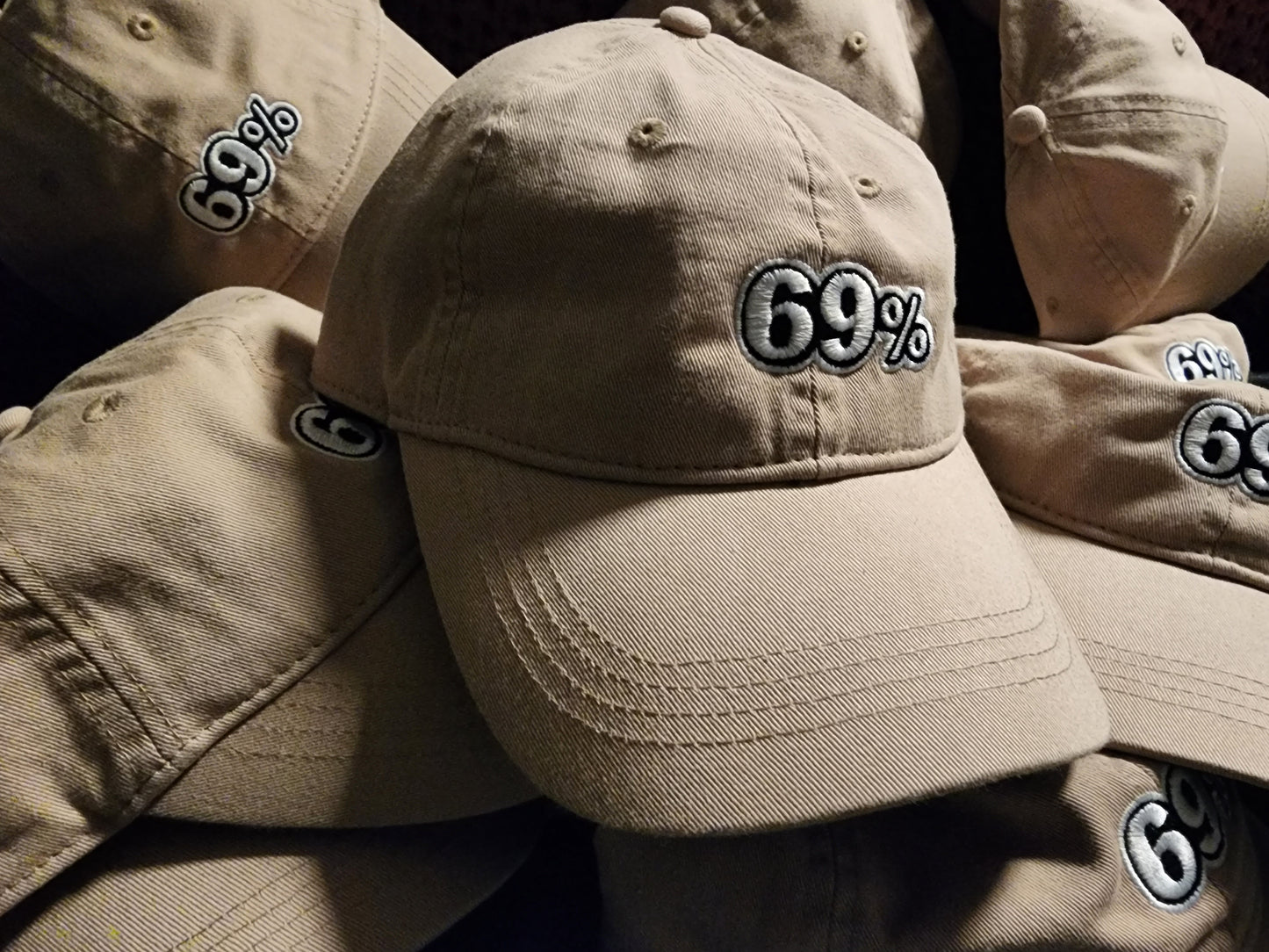 Tan Strapback Hat