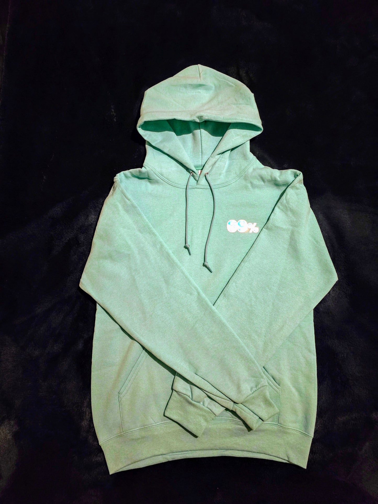 Holographic Mint Hoodie