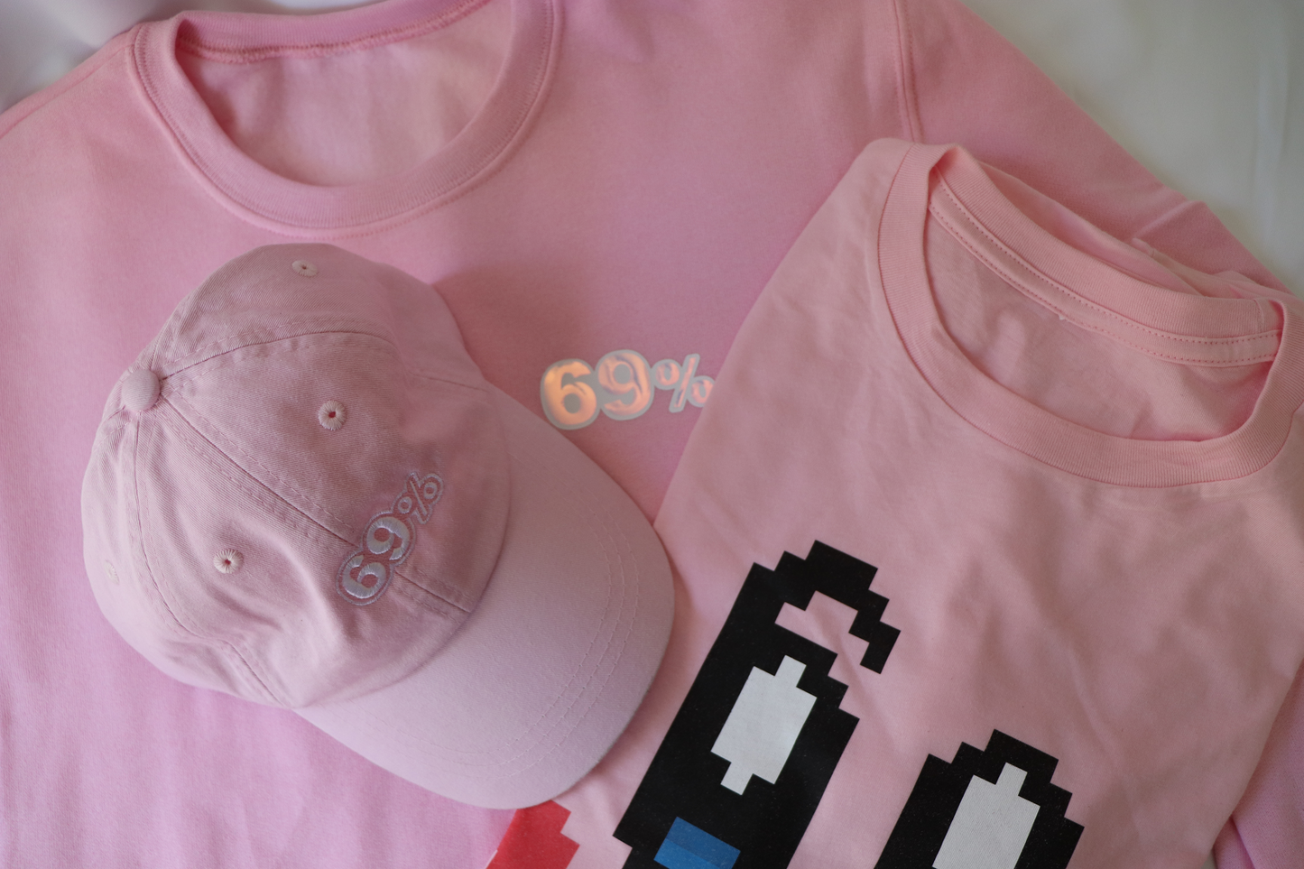 Pink Crew Neck Sweater